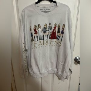 Taylor Swift Fearless TV Era's Crewneck Sweatshirt